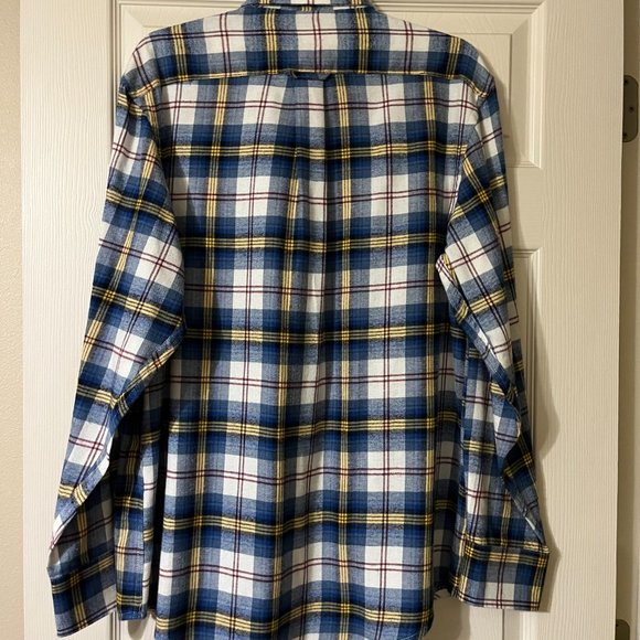 Men's IZOD Plaid Flannel - Picture 2 of 3